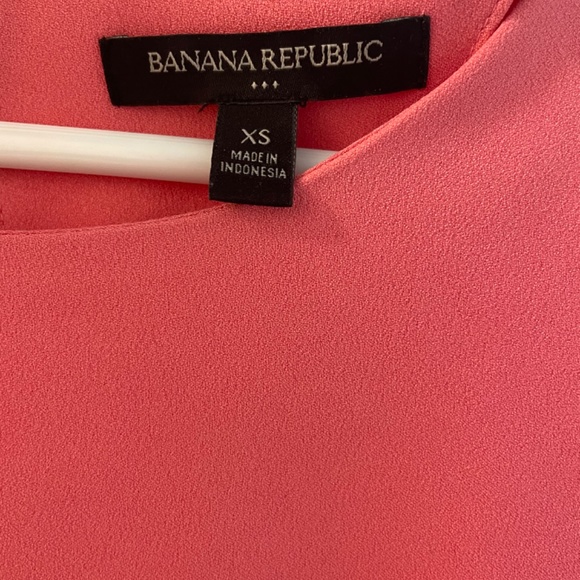Banana Republic pink bow sleeve dress - Picture 2 of 5